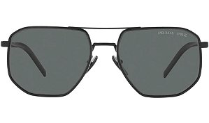 ÓCULOS DE SOL PRADA AVIADOR SPR59Y 1AB-5Z1 57 MASCULINO