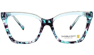 ARMAÇÃO SABRINA SATO QUADRADO SS737 C4 54 FEMININO
