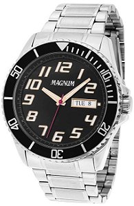 Relógio Magnum Masculino Steel Ma33488v Chronograph - Relojoaria - Art  Clock (Barueri)