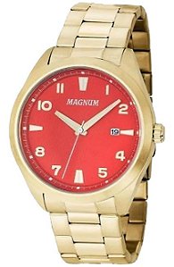 Relógio Magnum Masculino Ref: Ma35066u Automático Dourado