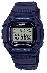 RELÓGIO CASIO DIGITAL ESPORTIVO W-218H-2AVDF-BR MASCULINO