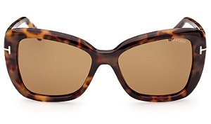 ÓCULOS DE SOL TOM FORD BORBOLETA TF1008 55J 55 FEMININO