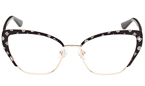 ARMAÇÃO DE GRAU MARCIANO ACETATO METAL GU50122  FEMININO