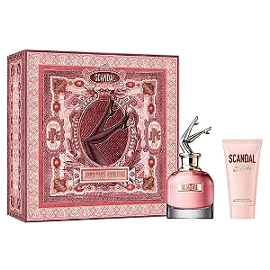 KIT PERFUME JEAN PAUL GAUTIER SCANDAL EDP 50ML + BODY LOTION 75ML FEMININO