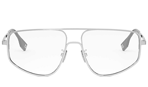ARMAÇÃO DE GRAU FENDI METAL FE50088U UNISSEX
