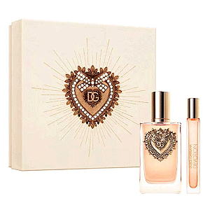KIT PERFUME DOLCE&GABBANA DEVOTION EDP 100ML + EDP 10ML EAU DE PARFUM FEMININO