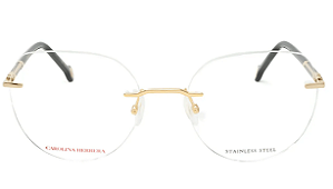 ARMAÇÃO CAROLINA HERRERA ACETATO HER0235 FEMININO