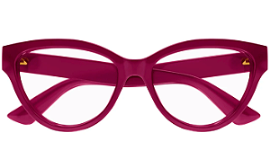 ARMAÇÃO GUCCI ACETATO GG1581O 003 55 FEMININO