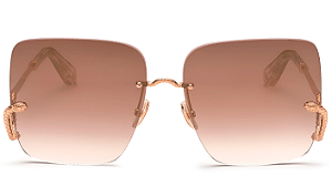 ÓCULOS DE SOL ROBERTO CAVALLI METAL SRC061 8FCG 63 FEMININO