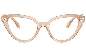 ARMAÇÃO SWAROVSKI ACETATO METAL SK2028 1066 53 FEMININO