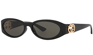 ARMAÇÃO GUCCI ACETATO GG1660S 001 54 FEMININO