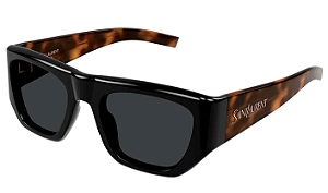 ARMAÇÃO SAINT LAURENT ACETATO SL 740 004 52 FEMININO