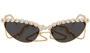 ÓCULOS DE SOL SWAROVSKI METAL PEDRAS + CORENTE SK7030 403987 59 FEMININO