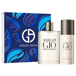 KIT GIORGIO ARMANI ACQUA DI GIO POUR HOMME EDT 200ML + DEO 150ML MASCULINO