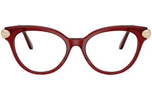 ARMAÇÃO SWAROVSKI ACETATO SK2046 FEMININO
