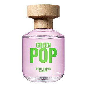 PERFUME BENETTON GREEN POP FOR HER EAU DE TOILTTE FEMININO