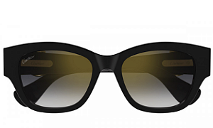 ARMAÇÃO CARTIER ACETATO CT0548SA 001 55 FEMININO