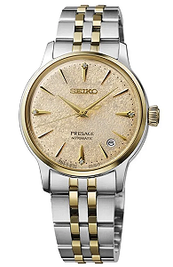 RELÓGIO SEIKO COCKTAIL TIME FROZEN BANANA DAIQUIRI SRPL64J1 C1SK