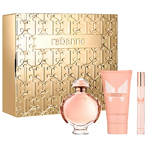 KIT PERFUME PACO RABANNE OLYMPEA EDP FEMININO 80ML + BL100 ML + MG10 HD24