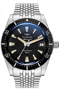 RELÓGIO TECHNOS SW2001A/T1P SKYDIVER AUTOMÁTICO ED. 164/700 MASCULINO