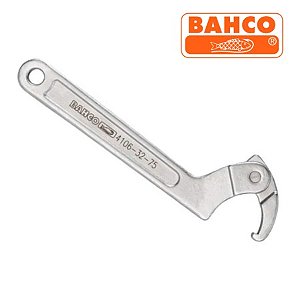 Chave de gancho ajustável de cabeça flexível BAHCO-4106-32-75