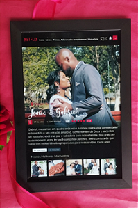 QUADRO PERSONALIZADO NETFLIX