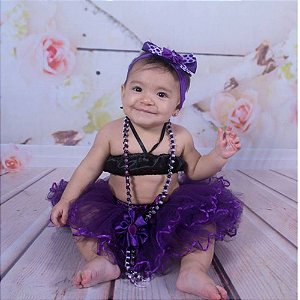 Tutu Baby Roxo