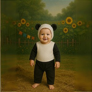 Panda Pelúcia Baixa