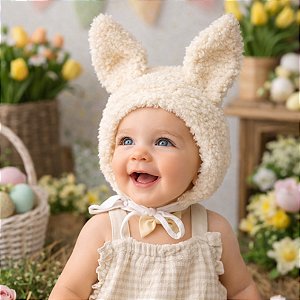 Touca de Páscoa Estruturada