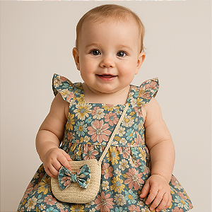 Vestido e Bolsa Ayla
