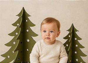 Árvore de Natal Mdf 52cm