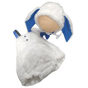 Páscoa Azul Pelúcia Lisa