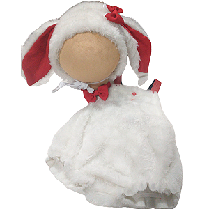 Páscoa Vermelho Pelúcia Lisa