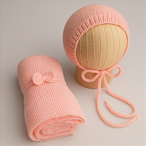 Kit Wrap e Touca - Flamingo