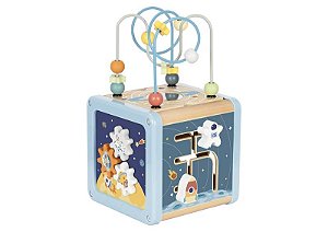 Cubo de Atividades Educativo - Espacial Tooky Toy