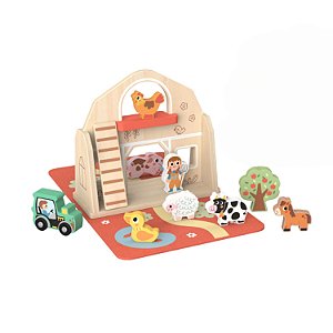 Fazendinha Encantada Maleta Madeira Tooky Toy