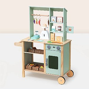 Mercadinho Mercearia de Brinquedo Madeira Tooky Toy