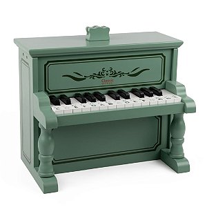 Piano Vintage Infantil Brinquedo Madeira Classic World