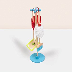 Pequeno Ajudante Kit Infantil Limpeza Tooky Toy