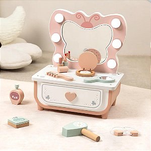 Penteadeira Infantil Madeira Borboleta Tooky Toy