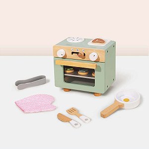 Forninho do Chef Madeira Brinquedo Cozinha Tooky Toy
