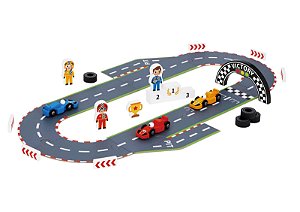 Jogo da Corrida Fórmula 1 Quebra Cabeça Tooky Toy