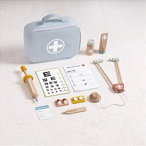 Maleta de Médico Brinquedo Madeira Tooky Toy