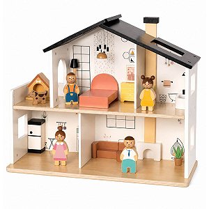 Casinha de Bonecas dos Sonhos Madeira Tooky Toy