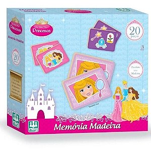 Jogo de Memória - Princesas do Gelo - Toia Brinquedos