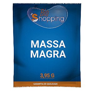Massa Magra ( Sabor: Morango, Laranja, Abacaxi e Sem Sabor)