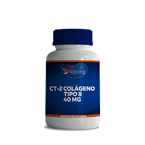 CT-2 Colágeno Tipo II 40mg 30 Cápsulas