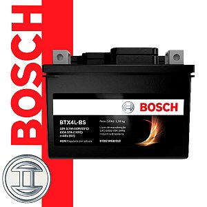 Bateria de Moto BOSCH - BTX4L-BS