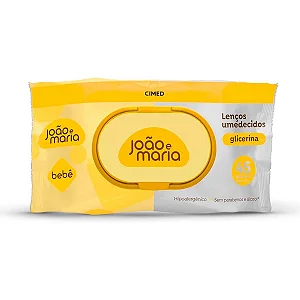 Lenços Umedecidos João e Maria 45 Unidades