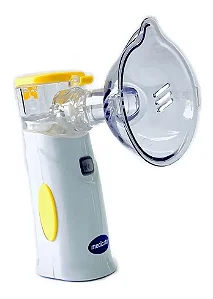 Inalador Nebulizador Mesh Colors Medicate amarelo